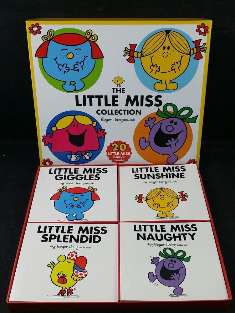 The Little Miss Collection Gift Set in a box - 20 Books by Roger Hargreaves