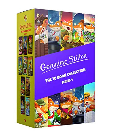 Geronimo Stilton: 10 Book Collection (Series 4) Box Set