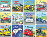 Busy Wheels in a Bag Collection - 12 Books