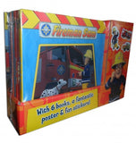 Fireman Sam 6 Books Collection Box - Gift Set Pack Fantastic Poster with Fun Stickers