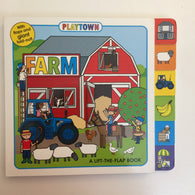 Playtown: Farm : A Lift-the-Flap Book