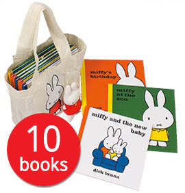 Miffy Collection with Plush Toy - 10 Books