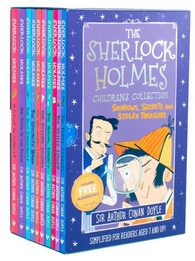 The Sherlock Holmes Children's Collection: Shadows, Secrets and Stolen Treasure 10 Books Box Set