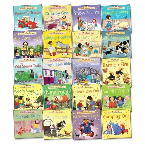 Usborne Farmyard Tales 20 Books Collection