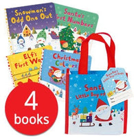 Santa's Little Bag of Books Collection - 4 Books