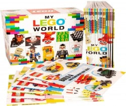 My LEGO World 25 Books Collection Box Set With More Than 1000 Build and Play Ideas