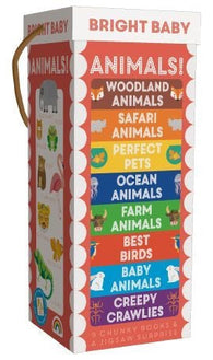 Bright Baby Book Tower: Animals