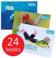 No Nonsense Phonics Collection - 24 Books