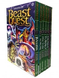 Beast Quest Series 8 6 Books Box Collection Pack Set Books 43-48