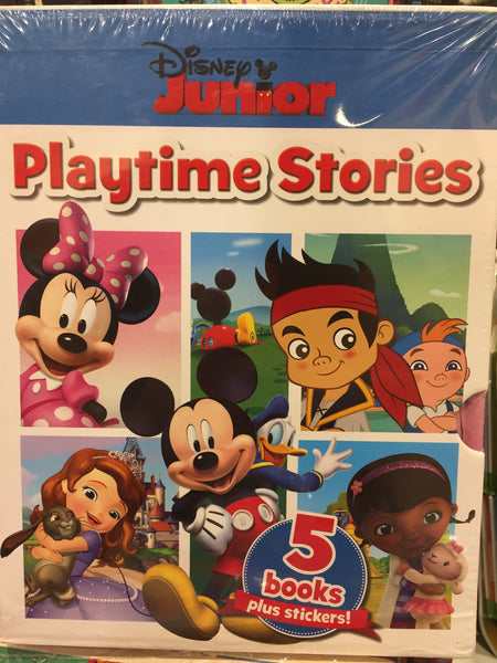 Disney Junior Playtime Stories - 5 books plus stickers