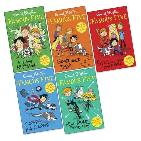 The Famous Five Colour Short Stories Pack x 5