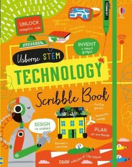 Usborne STEM Technology Scribble Book (Hardback)