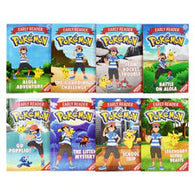 Pokemon Early Reader 8 Books Collection Set - Ages 7-9 - Paperback