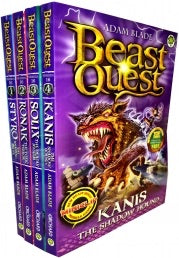 Beast Quest Series 16 The Siege of Gwildor Collection 4 Books Collection Pack Set