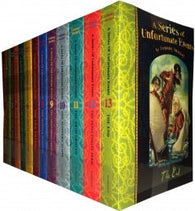 Lemony Snicket, A Series of Unfortunate Events Complete Collection 13 children books set