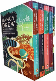 Nancy Drew Stories Collection 4 Books Box Set Pack The Secret of the Old Clock