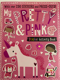 My Pretty & pink sticker activity book