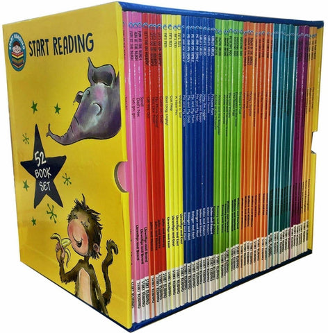 Start Reading 52 Books Collection Box Set Level 1 to 9 - Ages 5-7 - Paperback - Wayland