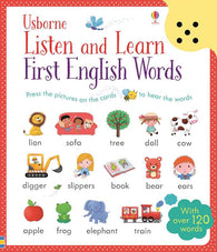 Usborne Listen and learn first English words