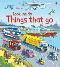 Usborne Look inside things that go