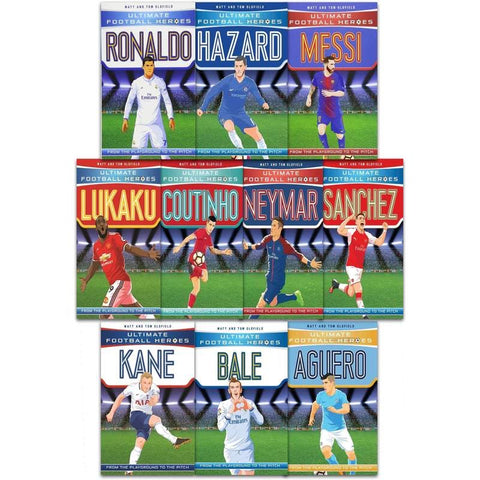 Ultimate Football Heroes 10 Books Set