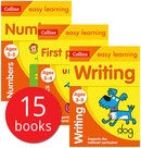 Collins Easy Learning Age 3-5 Collection - 15 Books (Collection)