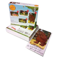 Julia Donaldson The Gruffalo 4 in 1 Jigsaw Puzzles Pack