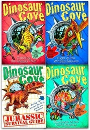 Dinosaur Cove Cretaceous Collection Rex Stone 4 Books Set