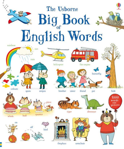 Usborne Big book of English words