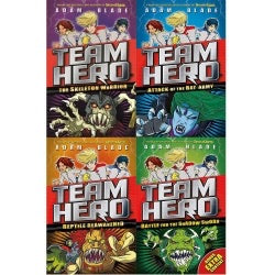 Team Hero Series 1 (4 Books Set) (Shadow Sword, The Bat Army, Reptile Reawakened, The Skeleton Warrior)