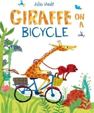 Giraffe on a Bicycle