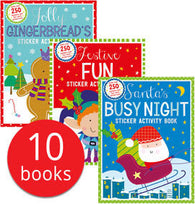 Christmas Activity Book Collection - 10 Books