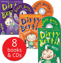 Dirty Bertie Book and CD Collection - 8 Books & CDs (Collection)