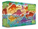 Usborne Dinosaurs puzzle book and jigsaw