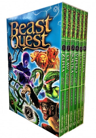 Beast Quest Box Set Series 2 The Golden Armour 6 Books Collection Set (Books 7-12)